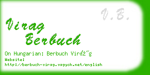 virag berbuch business card